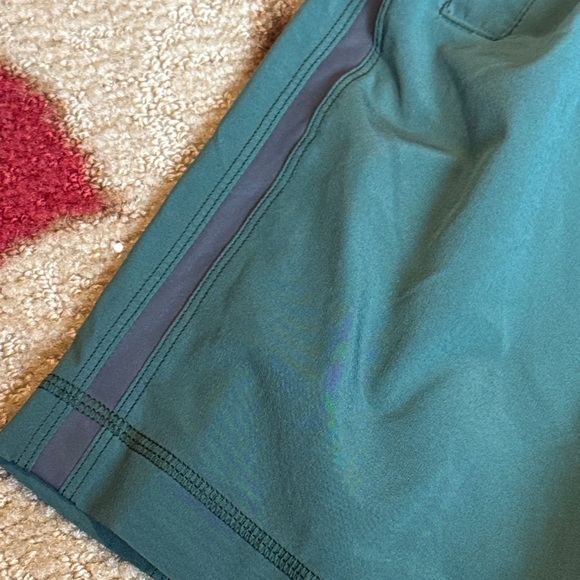 Lululemon Athletica Men's Teal Shorts - Picture 2 of 7